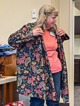 Brown Bag Challenge Results - Janice's coat